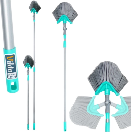 Husté a pevné štětiny pro účinný sběr prachu