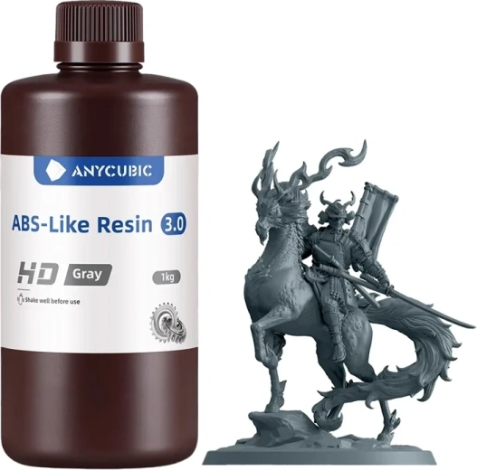 Anycubic abs-like resin 3.0 šedá - 1 kus