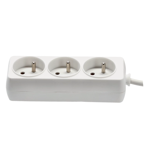 Kompaktní lišta se 3 uzemněnými zásuvkami