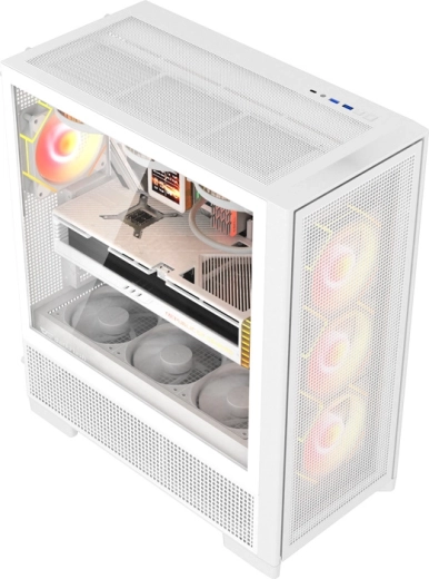 Maximální airflow a podpora vodního chlazení