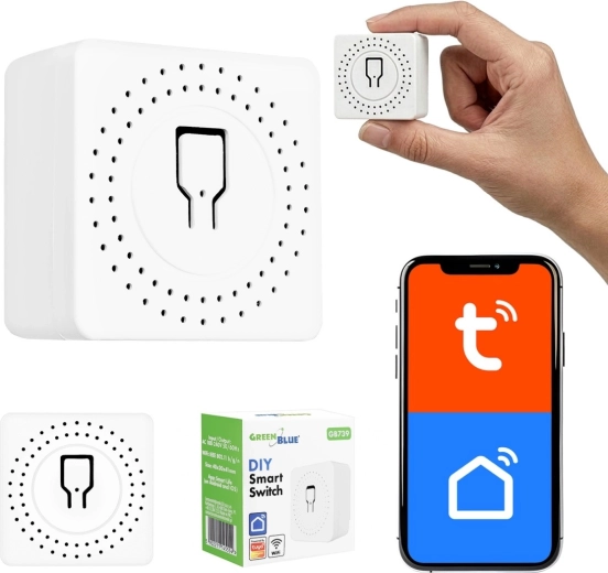 Wi‑Fi relé do elektroinstalační krabice GreenBlue - 1 kus