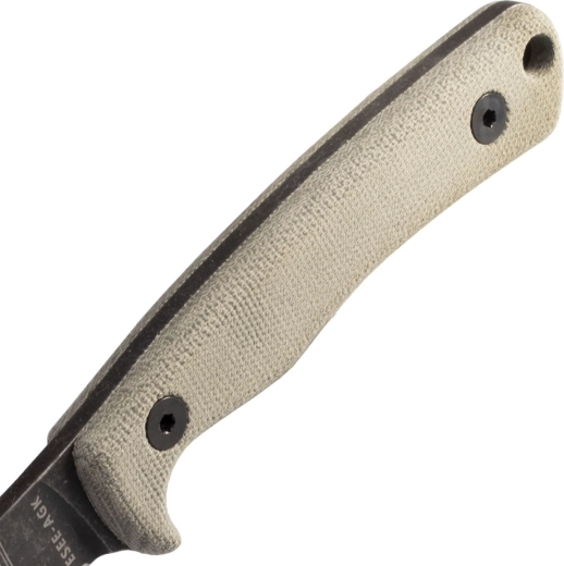 Ergonomická šedá Micarta s jistým úchopem