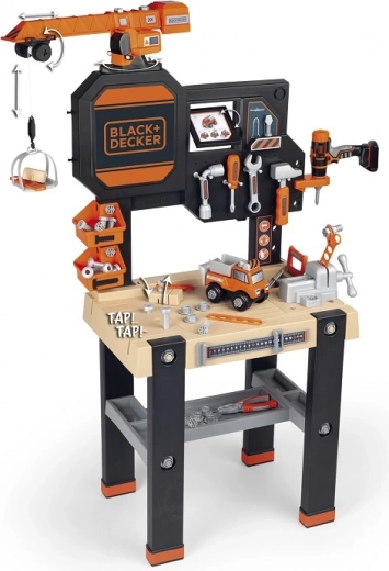 Dětský pracovní ponk s jeřábem BLACK+DECKER