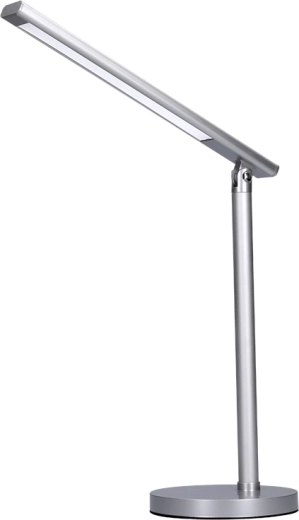 Solight LED stolní lampička 7 W stmívatelná se změnou chromatičnosti, stříbrná