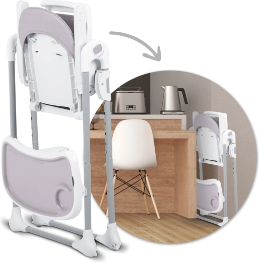 Skládací design šetří místo