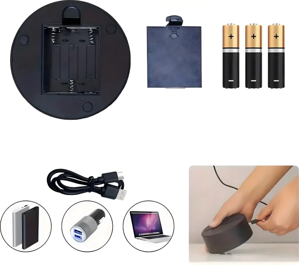 USB i bateriové napájení