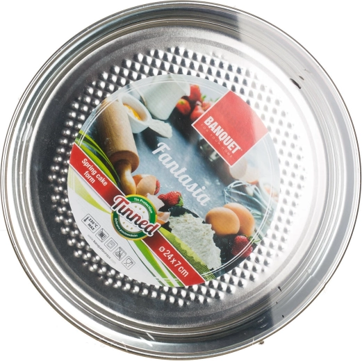 Odolný pocínovaný plech pro rovnoměrné pečení