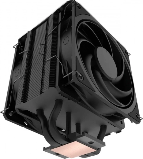 Elegantní černý design s horním krytem