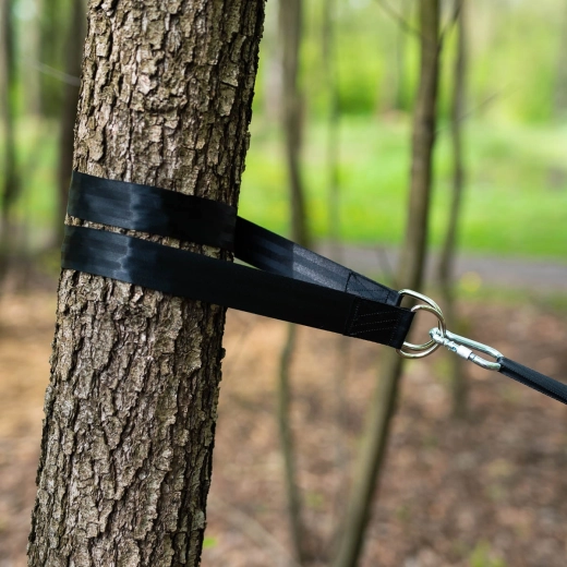 Pevné uchycení s ocelovými D-oky