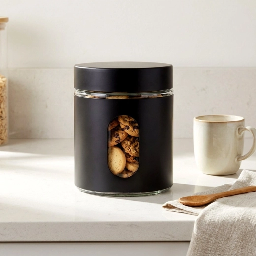 Odolné sklo a stylový černý plášť