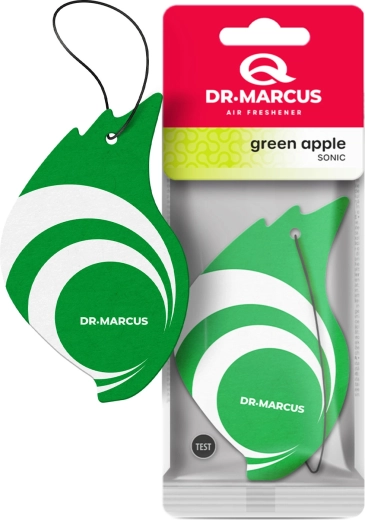 Dr. Marcus Sonic závěsný osvěžovač vzduchu do auta zelené jablko