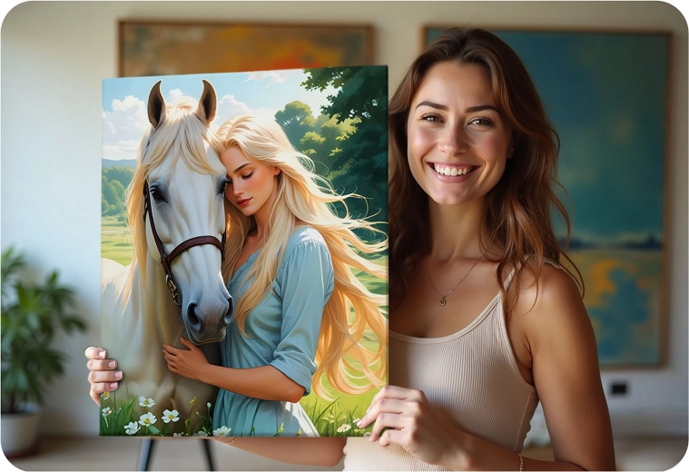 Živé barvy a detailní motiv