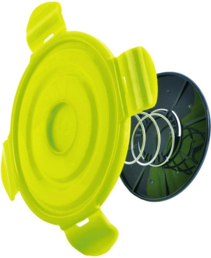 Těsné víko se 4 klipsy a silikonovým těsněním