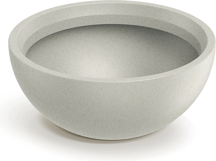Květináč Molio Bowl 38 cm pískový