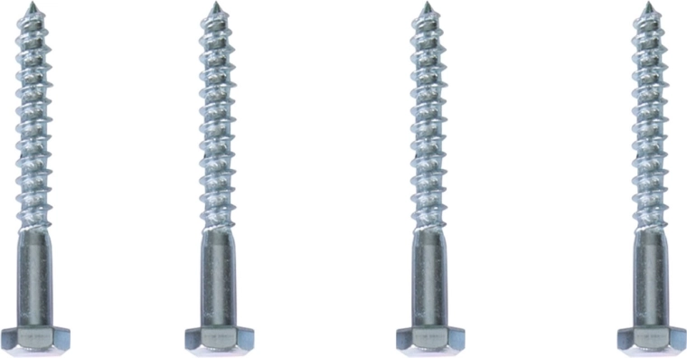 Připravené vruty pro dřevěné podklady