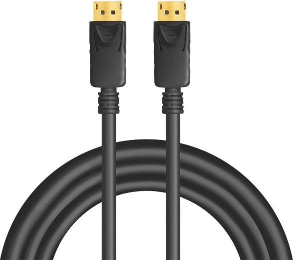 Kabel DisplayPort 8K 60 Hz a 4K 120 Hz, 5 m, černý