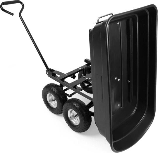 Stabilní jízda díky velkým nafukovacím kolům