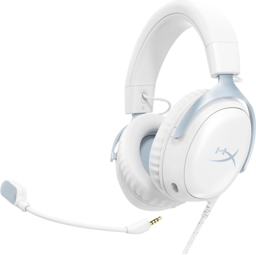Herní headset HyperX Cloud III bílý-modrý