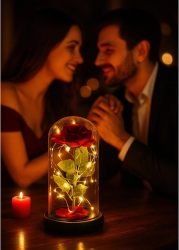 Romantické LED osvětlení (teplá bílá)