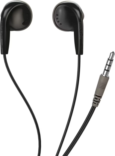 Sluchátka Maxell EB-98 s 3,5mm jackem – Černá
