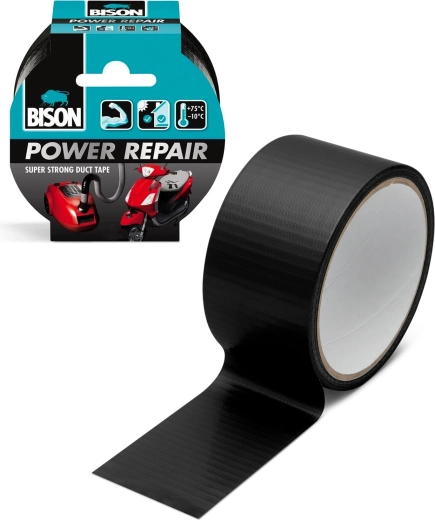 Power Repair vyztužená lepicí páska černá 10 m