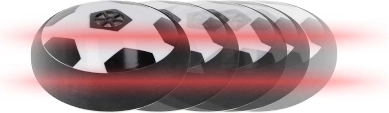 Levitující míč s LED světly