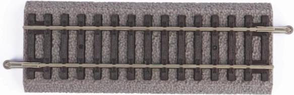 Piko rovná kolej G115 s podložím, H0