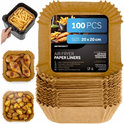 100 pečicích vložek v balení