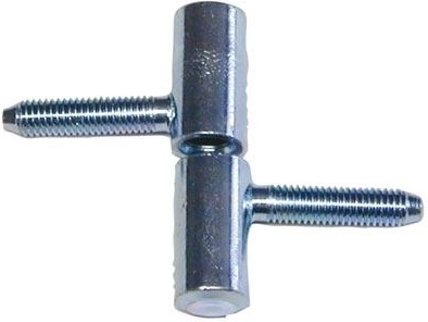 Okenní závěs 60 mm se šroubovacím čepem, modře pozinkovaná ocel