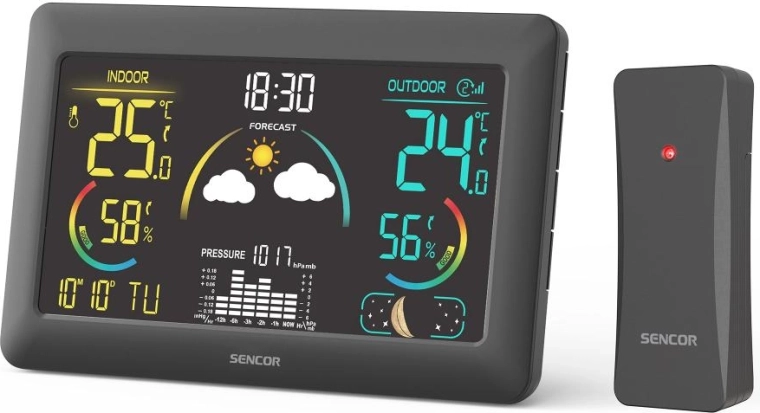 Meteorologická stanice Sencor SWS 4900 s bezdrátovým senzorem