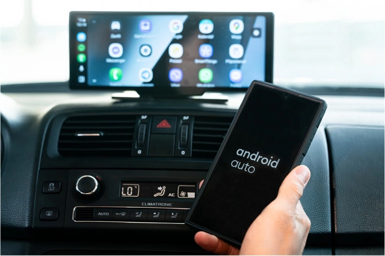 Bezdrátové Apple CarPlay a Android Auto