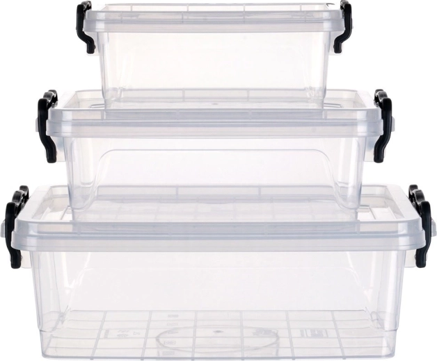 Průhledný a stohovatelný design