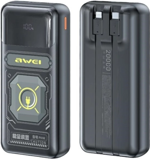 Powerbanka P99K 22,5 W 20 000 mAh černá