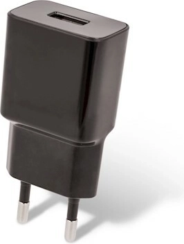 Maxlife síťová USB nabíječka 1A černá