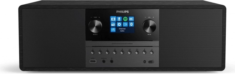 mikrosystém philips tam6805 s internetovým rádiem, dab+, bluetooth a cd