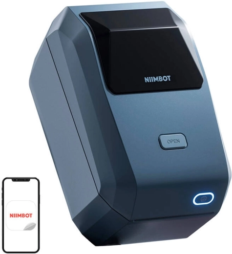 Přenosná tiskárna štítků Niimbot K3 – Modrá