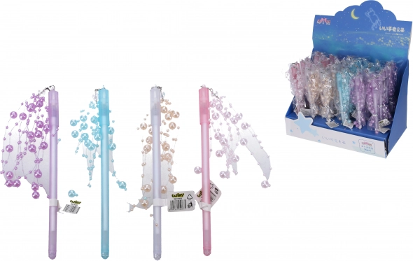 Gelové pero s klíčenkou Lapač snů