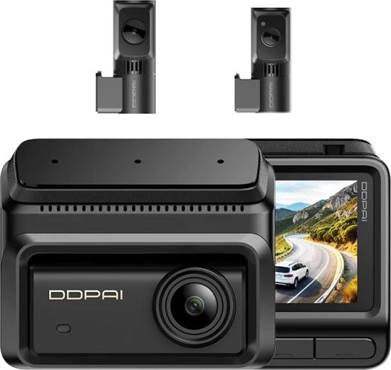 DDPAI Z90T tříkanálová palubní kamera 4K s GPS