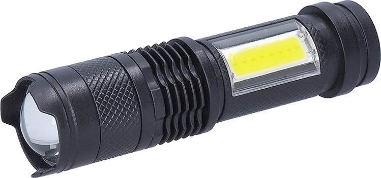 Solight LED nabíjecí kapesní svítilna se zoomem – 1 kus