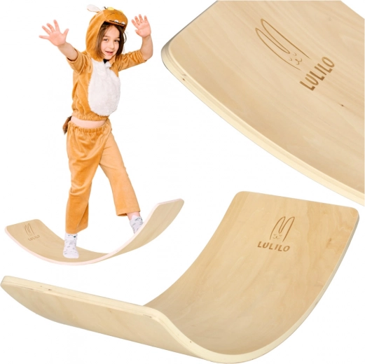 Dřevěná balanční deska Lulilo pro děti i dospělé