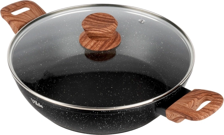 Skleněná poklice s ventilem pro plnou kontrolu