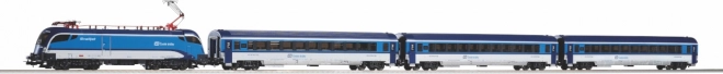 Startovací sada PIKO osobní vlak ČD railjet taurus v měřítku H0