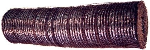 Rabicové pletivo pozinkované 16 × 16 mm, drát 0,8 mm, výška 1000 mm, délka 25 m