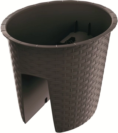 Květináč na zábradlí Ratolla Oval 29,8 cm – umbra