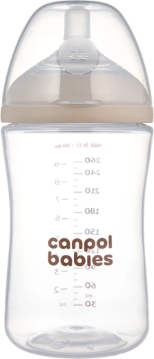 Canpol babies antikoliková láhev Natural shape 260 ml