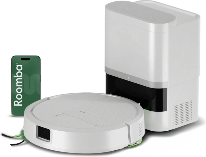 iRobot Roomba 115 Combo s automatickou vyprazdňovací stanicí bílý