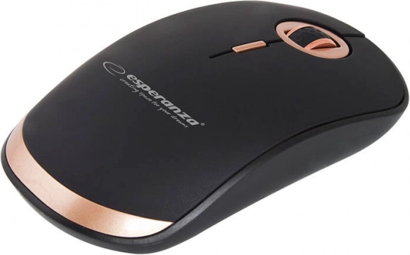 Bezdrátová optická myš Esperanza 2,4 ghz, 1600 dpi – černá