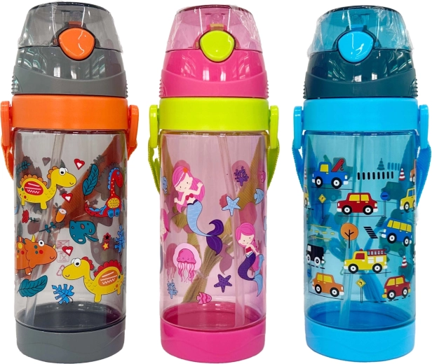 Dětská láhev na vodu 550 ml plastová - 1 kus