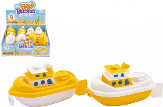 Plastová natahovací lodička do vody 15 cm