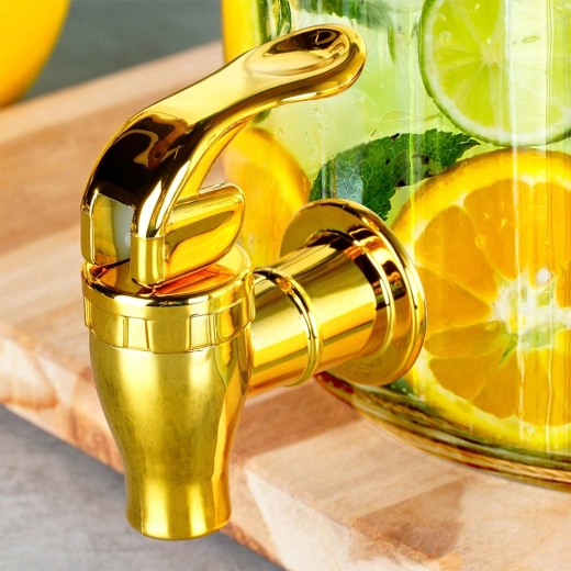 Stylová zlatá povrchová úprava